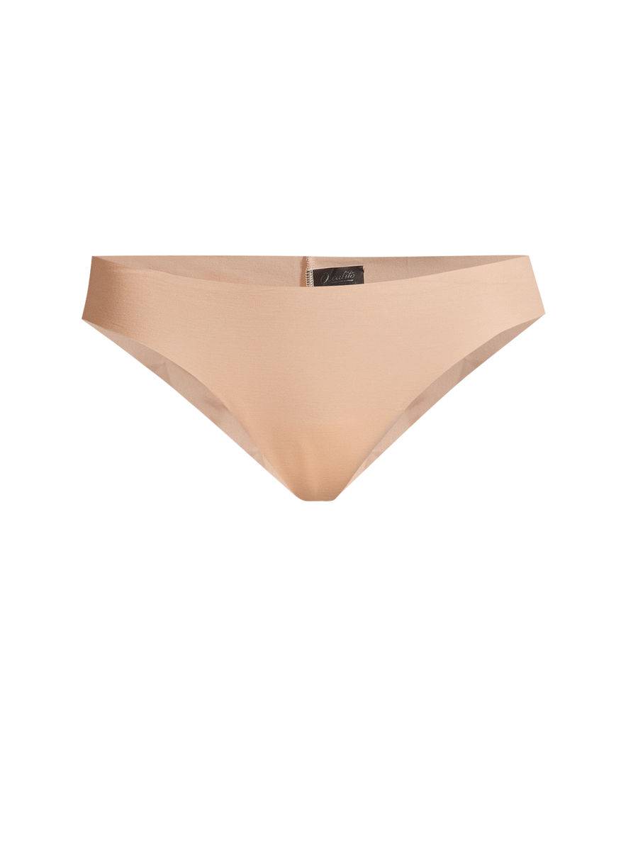 Laser cut elasticated cotton French knickers Y500