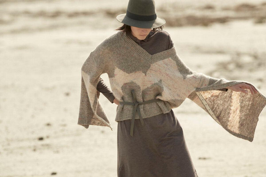 Alpaca and wool knit - Natyoural