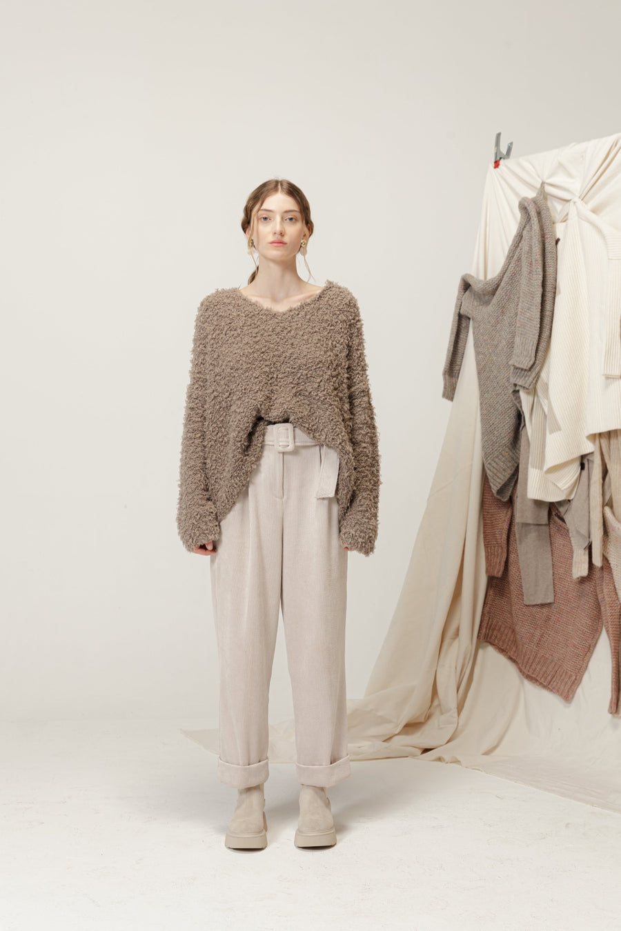 Tortora Knit Sweater - Natyoural